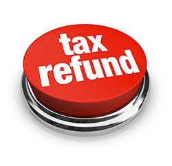Tax Refund Button